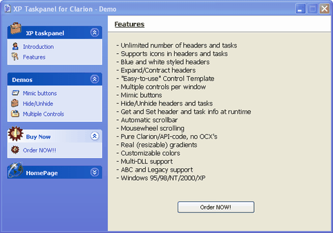 Screenshot 6 of XP-Taskpanel