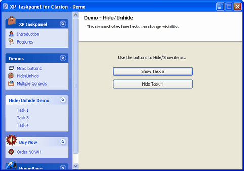 Screenshot 6 of XP-Taskpanel