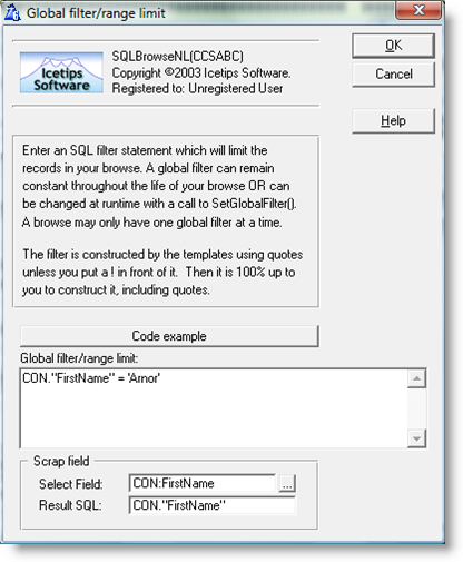 SQL Browse SQL Browse