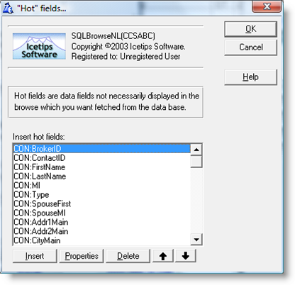 SQL Browse