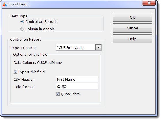 CSV_Export_Fields_Control